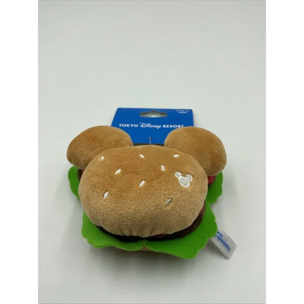 Mickey Burger Magnet Tokyo Disney Resort  Mickey Shape Hamburger Disney Japan